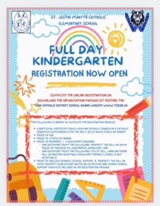 Kindergarten Registration Now Open